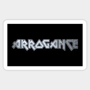 Arrogance Sticker